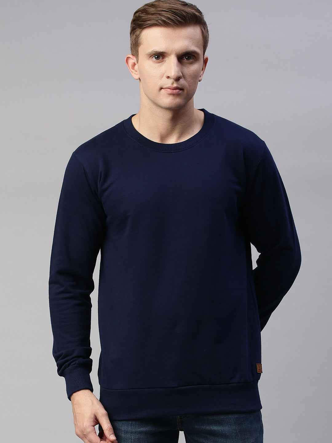 Unsully Men's Solid Sweatshirt