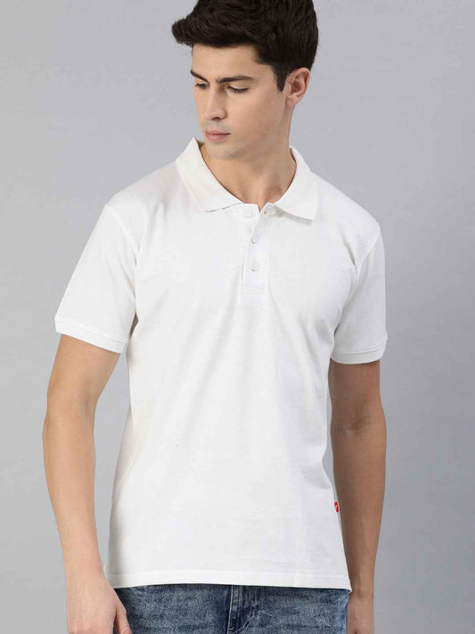 Unsully Men's Solid Polo T-Shirt