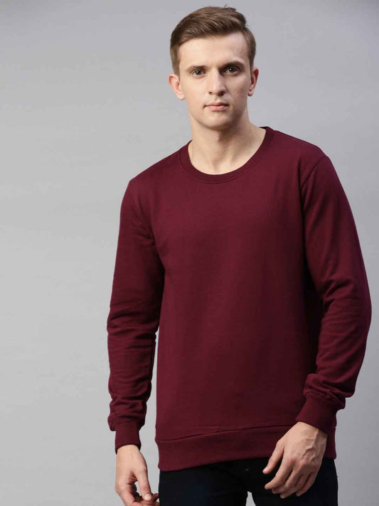 Unsully Men's Solid Sweatshirt