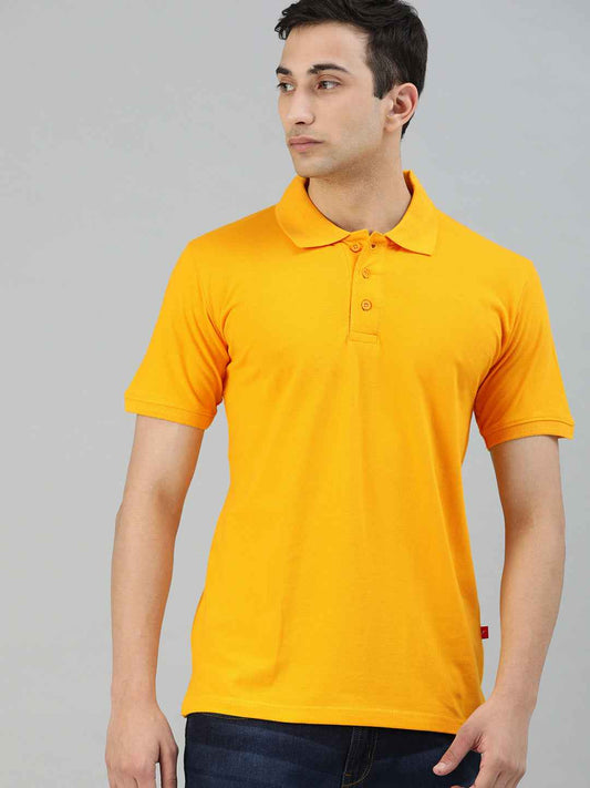 Unsully Men's Solid Polo T-Shirt