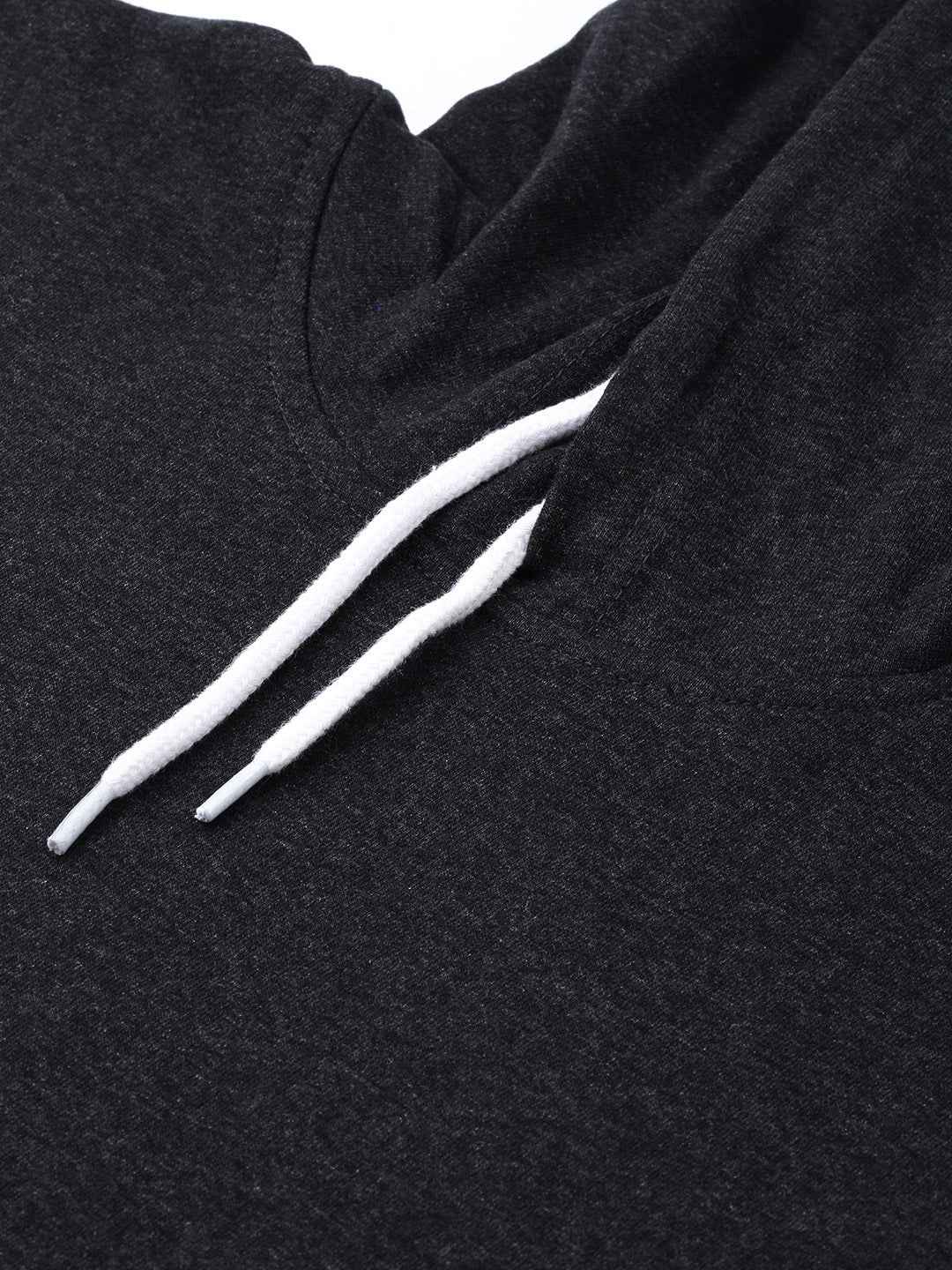 Unsully Men's Solid Hooded Sweatshirt