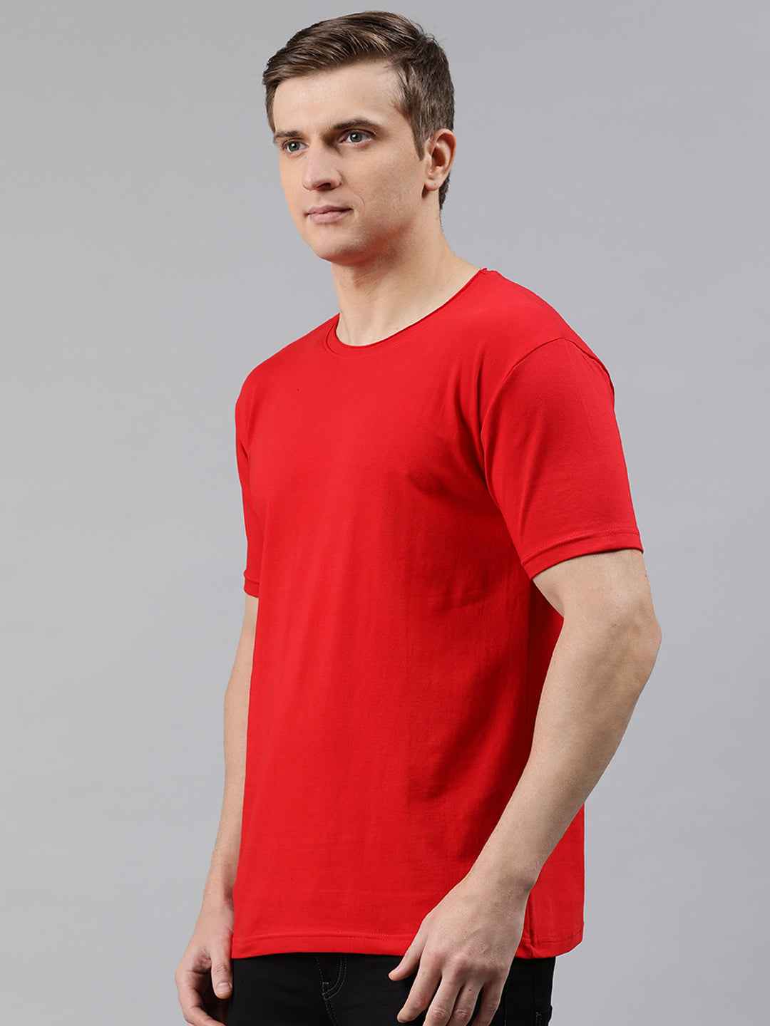 Solid Elastic Anti-dust tshirt for men