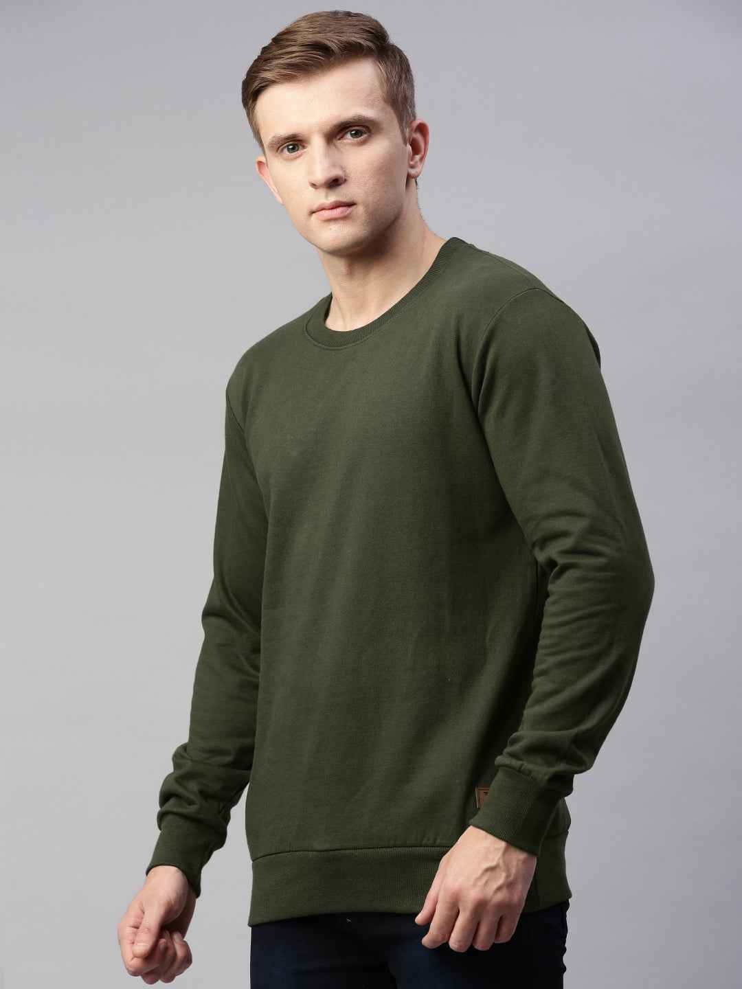 Unsully Men's Solid Sweatshirt