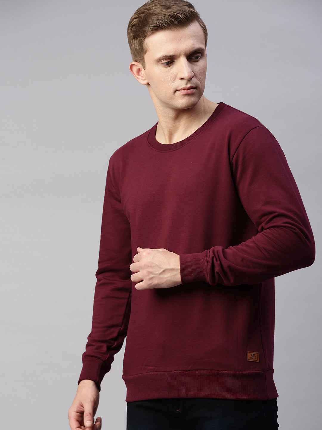 Unsully Men's Solid Sweatshirt
