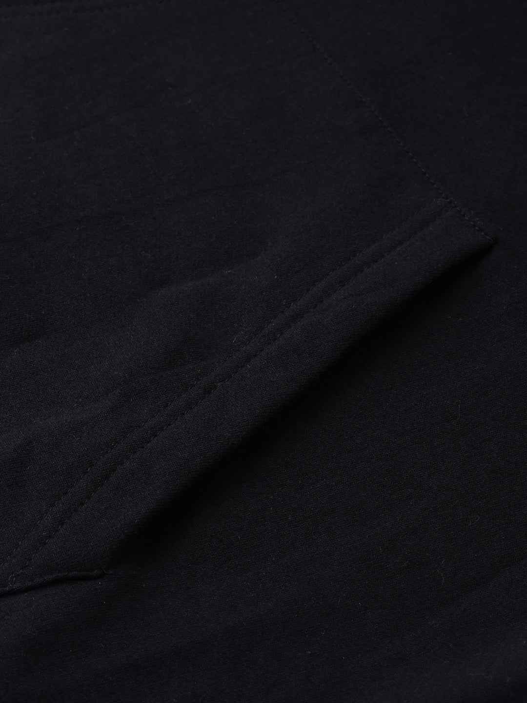 Unsully Men's Solid Hooded Sweatshirt