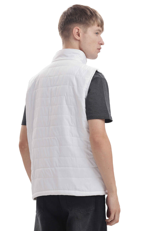 Sleeveless Bomber Jacket