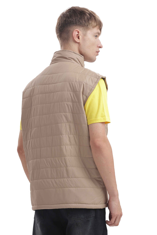 Sleeveless Bomber Jacket