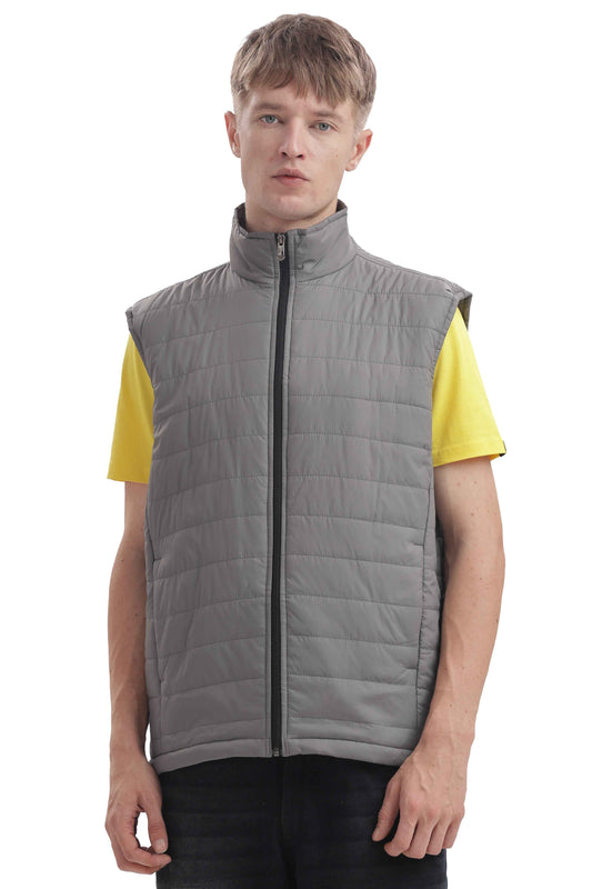 Sleeveless Bomber Jacket