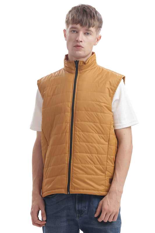 Sleeveless Bomber Jacket