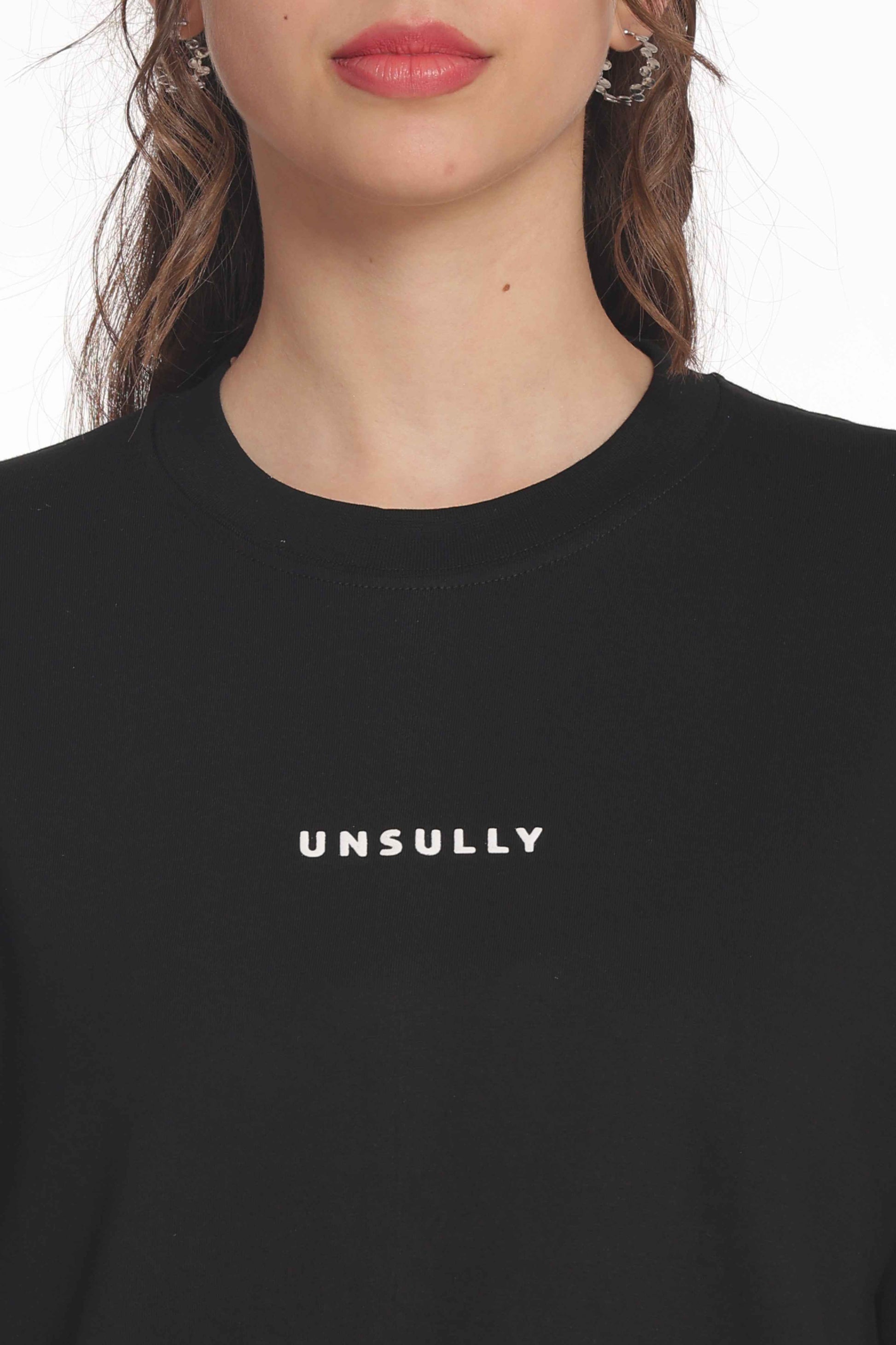 Women’s Oversized T-Shirt | Solid & Baggy Fit Top for Girls & Women