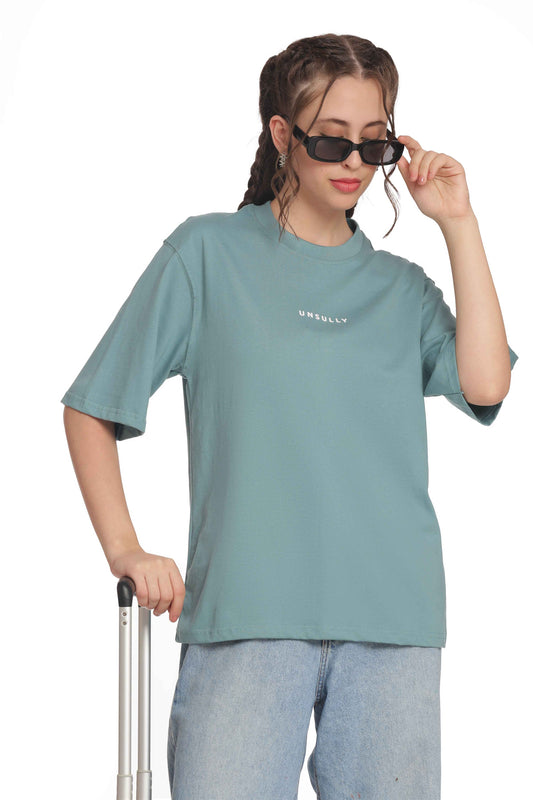 Women’s Oversized T-Shirt |  Solid &  Baggy Fit Top for Girls & Women
