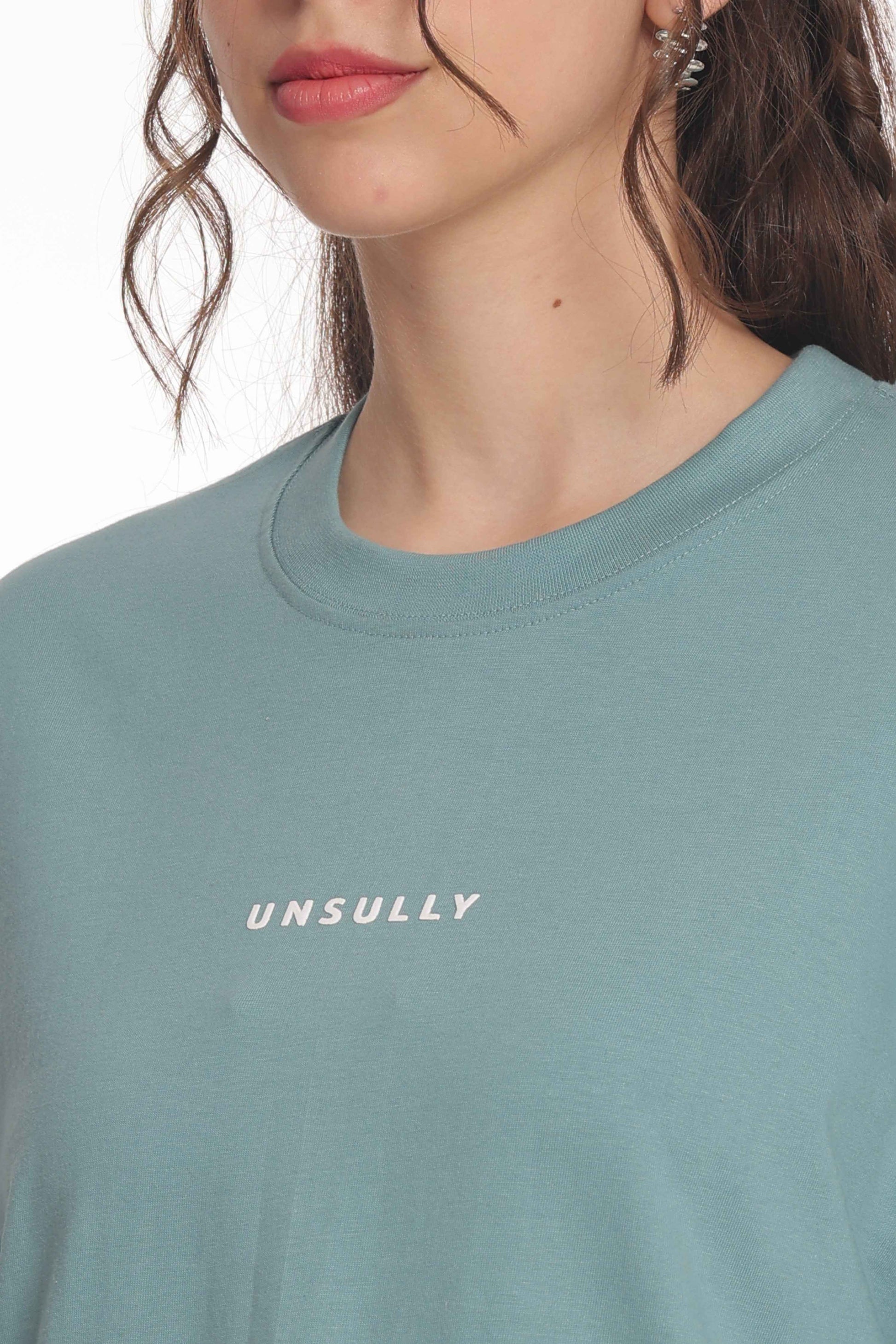 Women’s Oversized T-Shirt | Solid & Baggy Fit Top for Girls & Women
