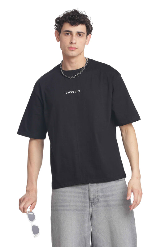 Oversized Baggy Fit Drop Shoulder  Round Neck  T-Shirt for Men | Casual Loose Core Streetwear
