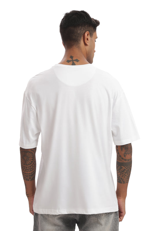 Solid White Oversized T-shirt