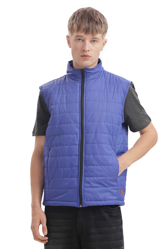 Sleeveless Bomber Jacket