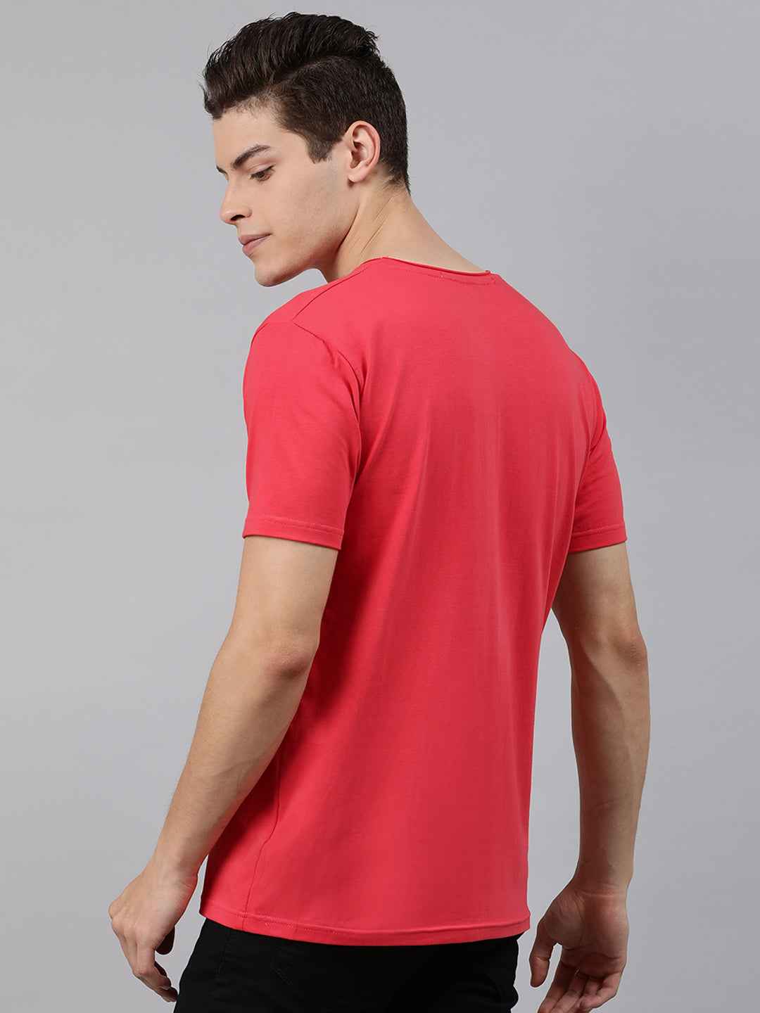 Solid Elastic Anti-dust tshirt for men