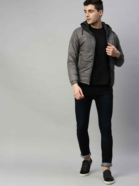 Unsully Men's Solid Jacket