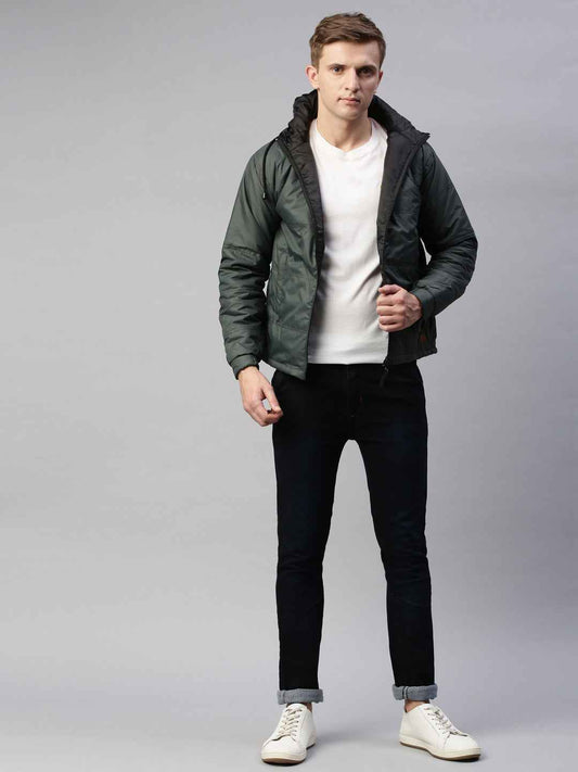 Unsully Men's Solid Jacket