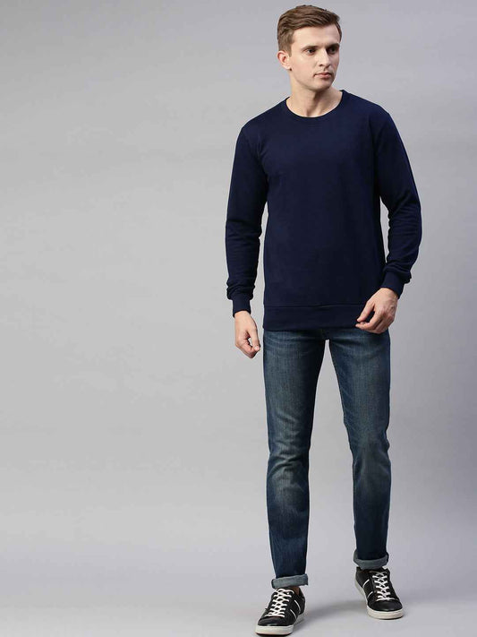 Unsully Men's Solid Sweatshirt