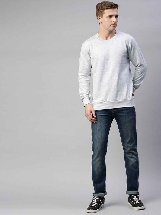 Unsully Men's Solid Sweatshirt