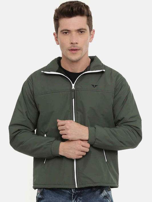 Unsully Men's Bomber Full Sleeve Jacket