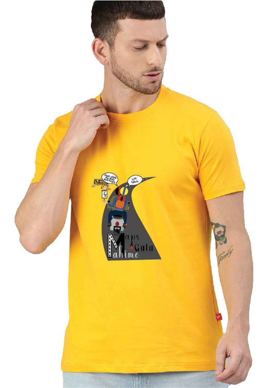 Townsmen T-shirt Rider Yellow