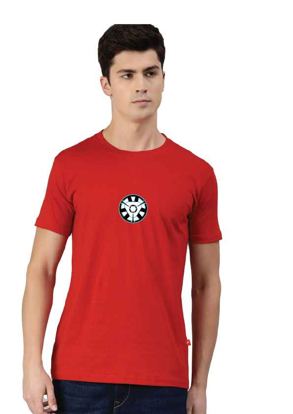 Regular Red Superhero Printed Tshirts