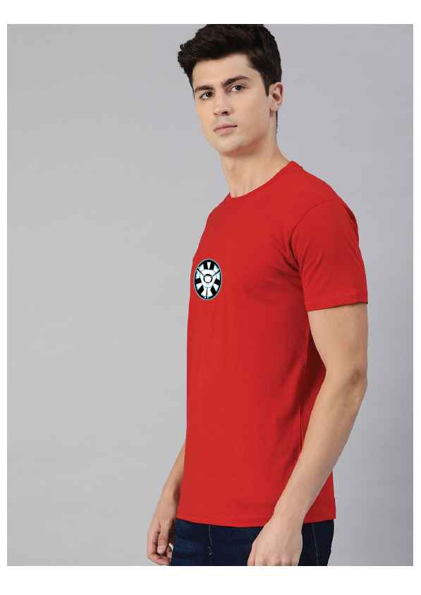 Regular Red Superhero Printed Tshirts