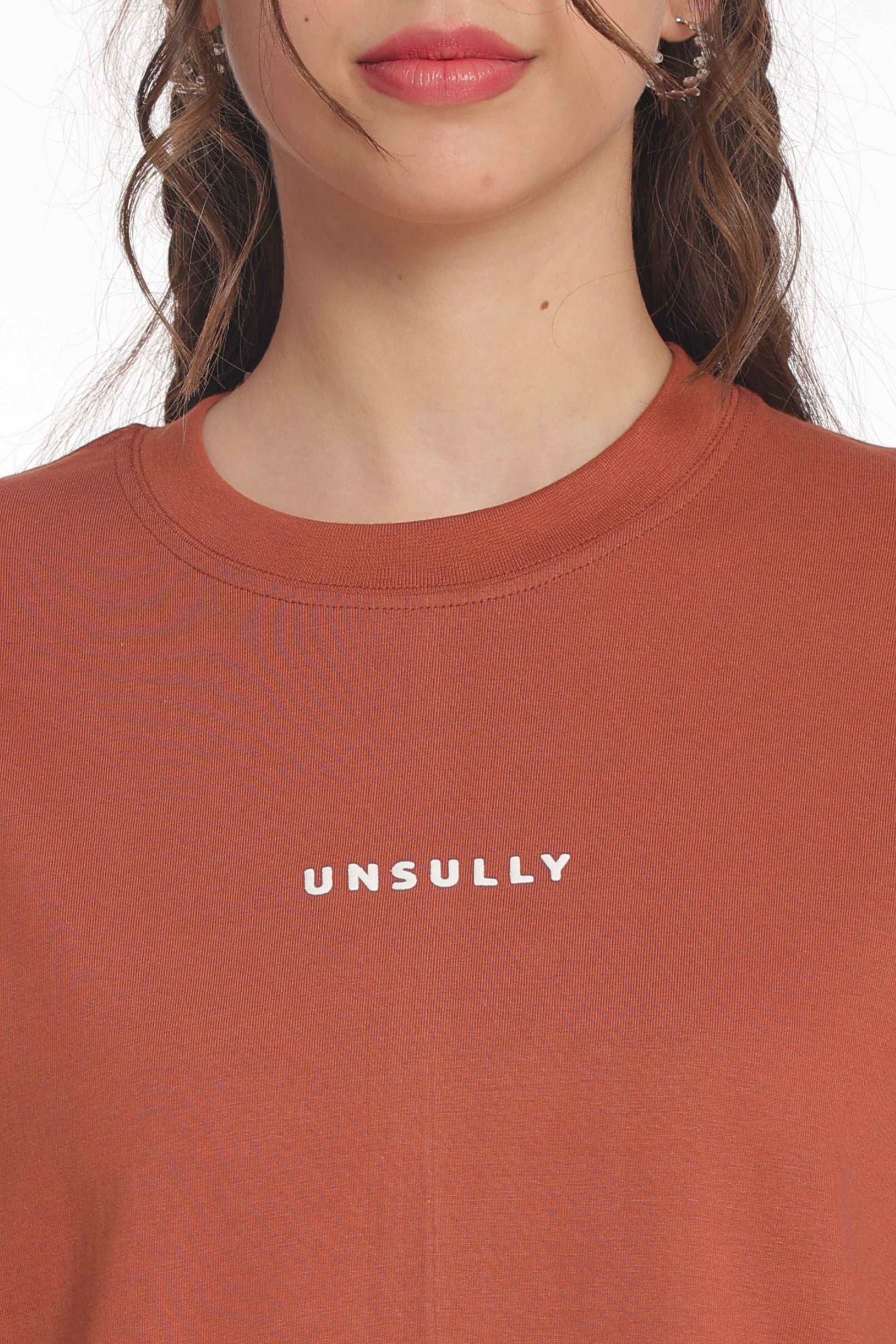 Women’s Oversized T-Shirt |  Solid &  Baggy Fit Top for Girls & Women