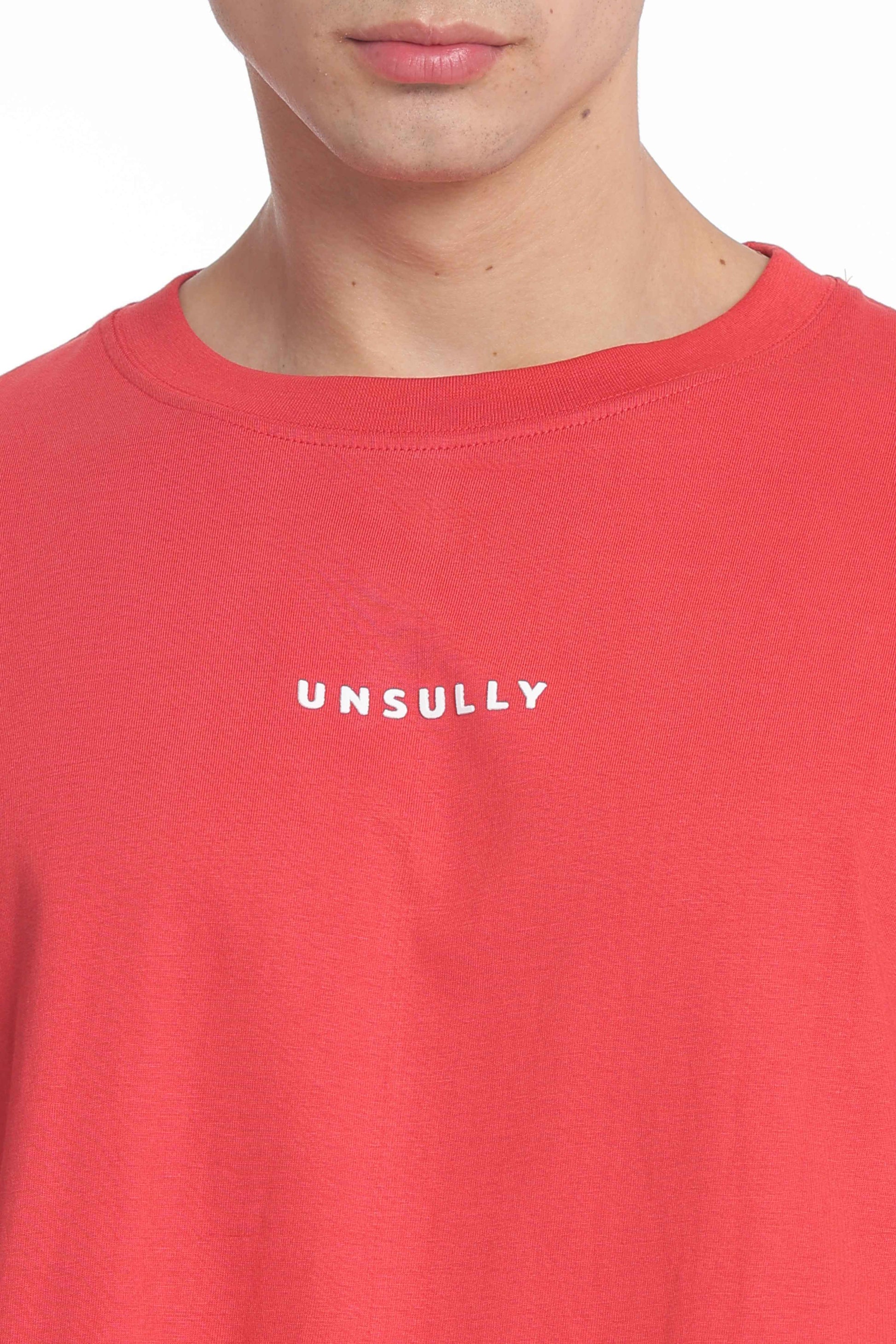 Oversized Baggy Fit Drop Shoulder  Round Neck  T-Shirt for Men | Casual Loose Core Streetwear