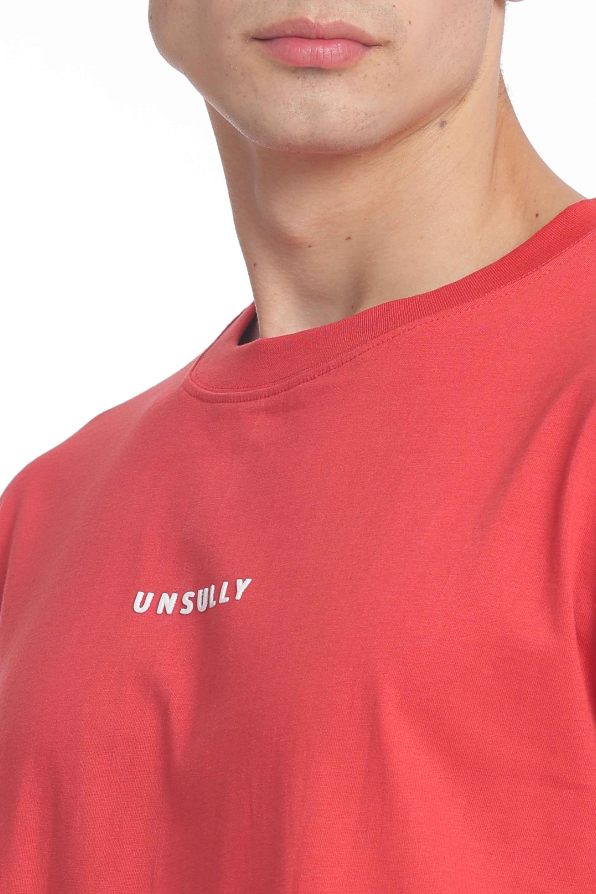 Oversized Baggy Fit Drop Shoulder  Round Neck  T-Shirt for Men | Casual Loose Core Streetwear