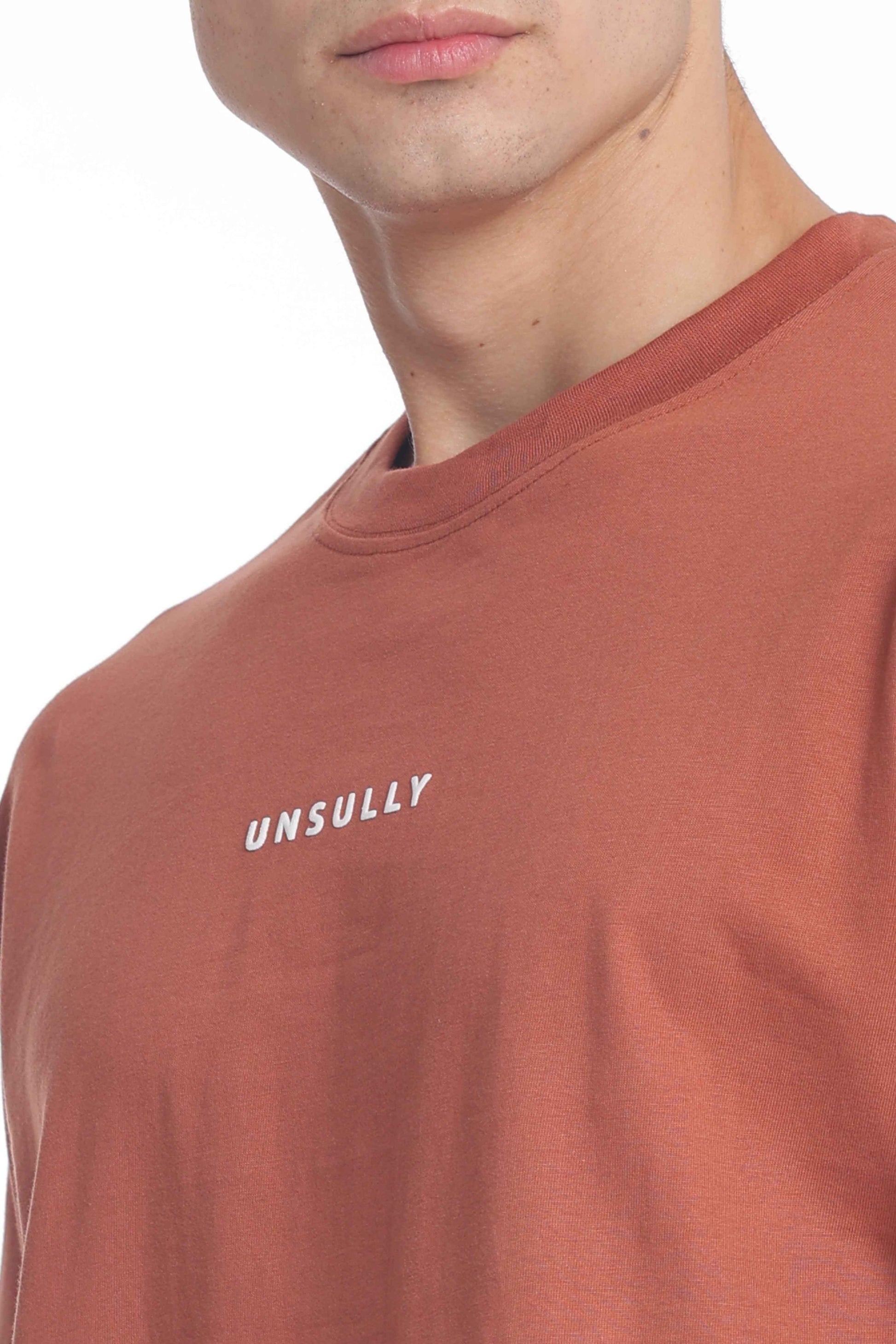 Oversized Baggy Fit Drop Shoulder  Round Neck  T-Shirt for Men | Casual Loose Core Streetwear